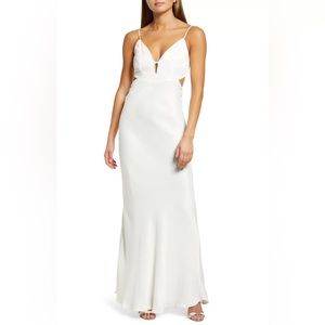 BARDOT Karlotta Cutout Slip Dress size S